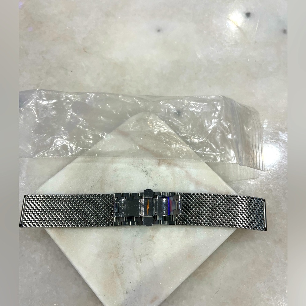 Shinola 20mm mesh link bracelet